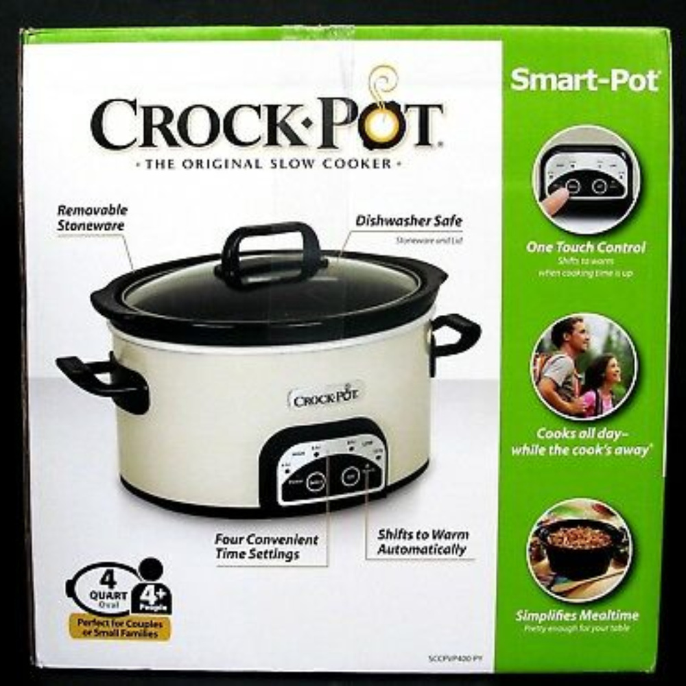 CROCK POT CROCKPOT 4 quart Smart Pot NIB